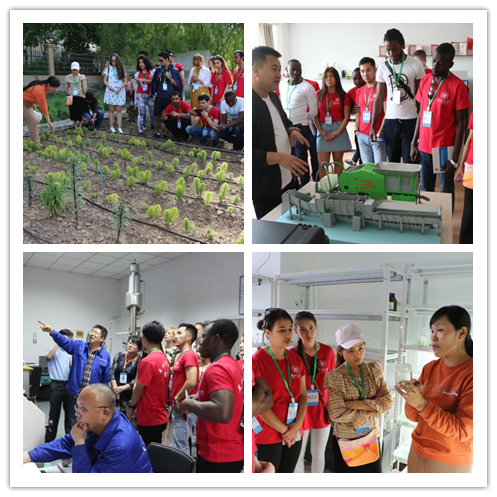 我校国际学生参观在兰科研院所