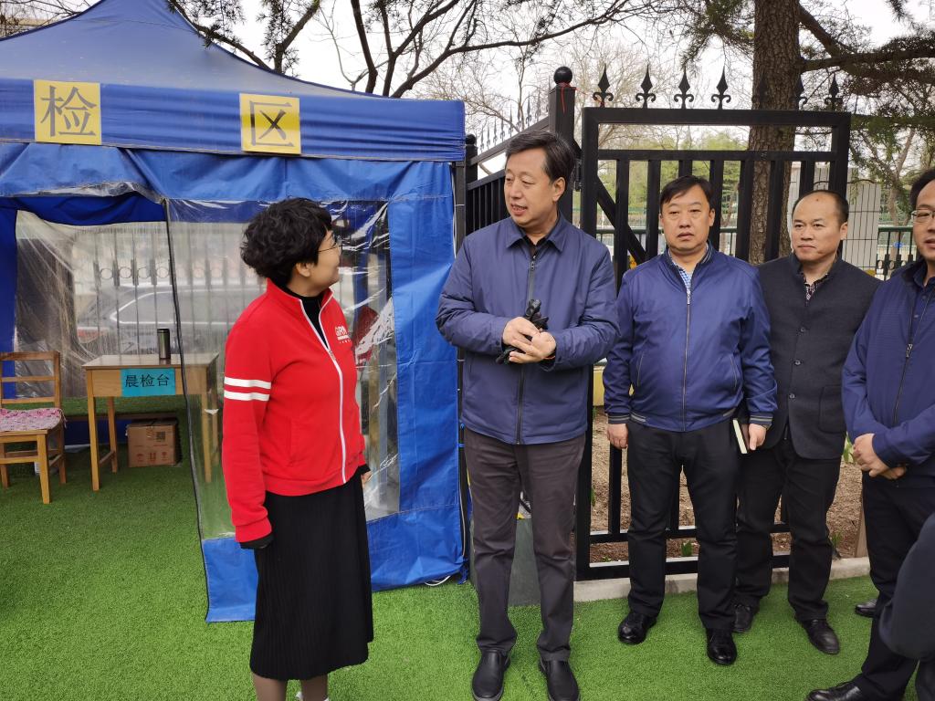 马军党副校长带队检查校园重点安全领域工作