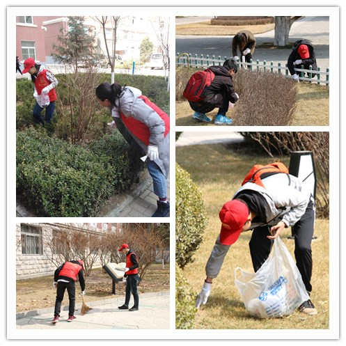 我校开展“发扬雷锋精神 再立时代新功”学雷锋主题志愿服务月活动