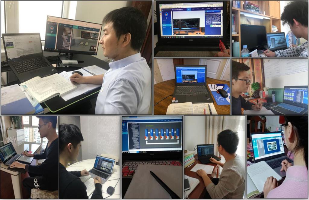 我校师生利用网络实验教学资源开展在线实验教学活动