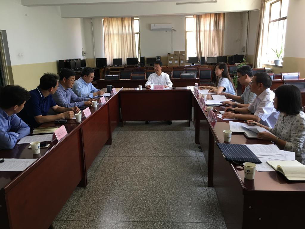 陈兴冲副校长深入机电工程学院开展省级重点学科建设工作调研