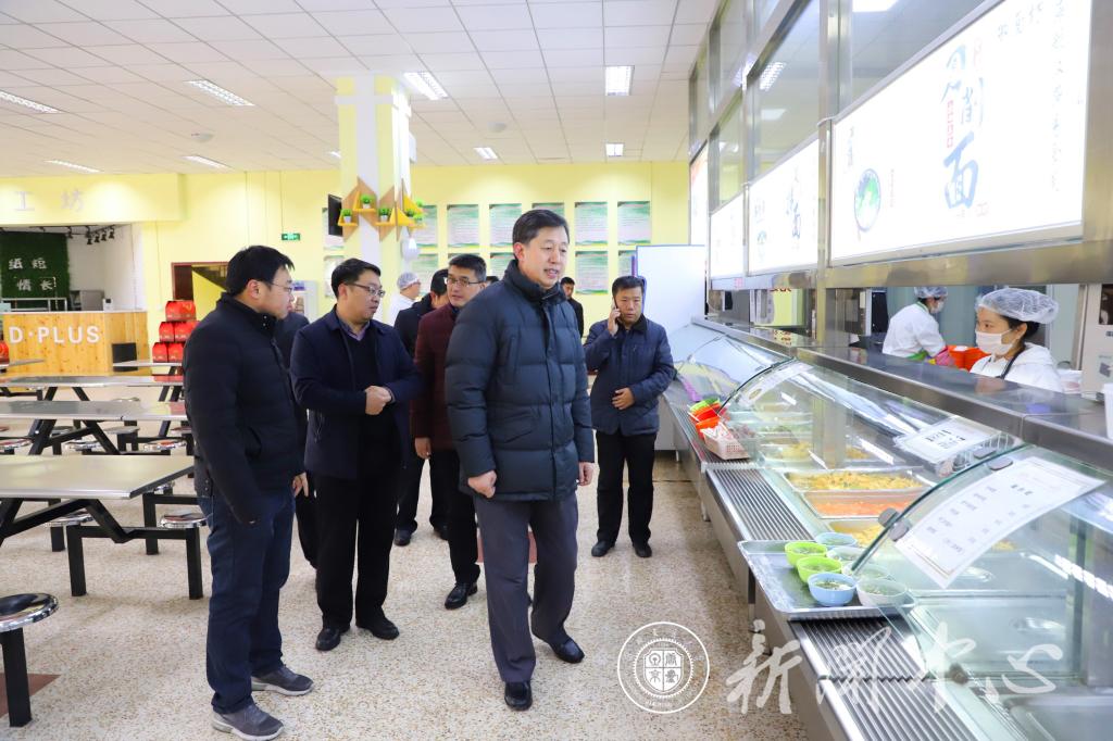 校领导组织开展学校期末及假期安全检查工作