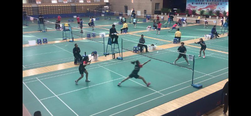 我校在甘肃省第一届大学生羽毛球锦标赛暨第一届普通高等学校“校长杯”羽毛球比赛中获佳绩