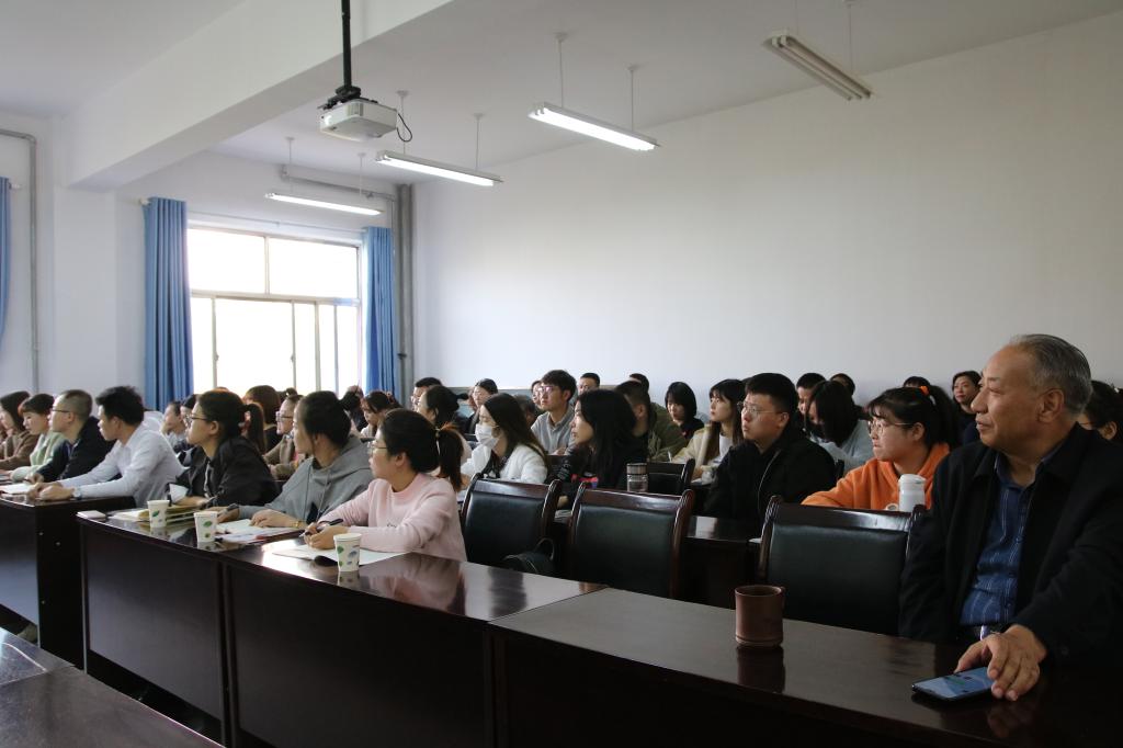 西安交通大学马忠教授在我校作学术报告