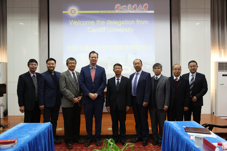 英国卡迪夫大学代表团来访我校