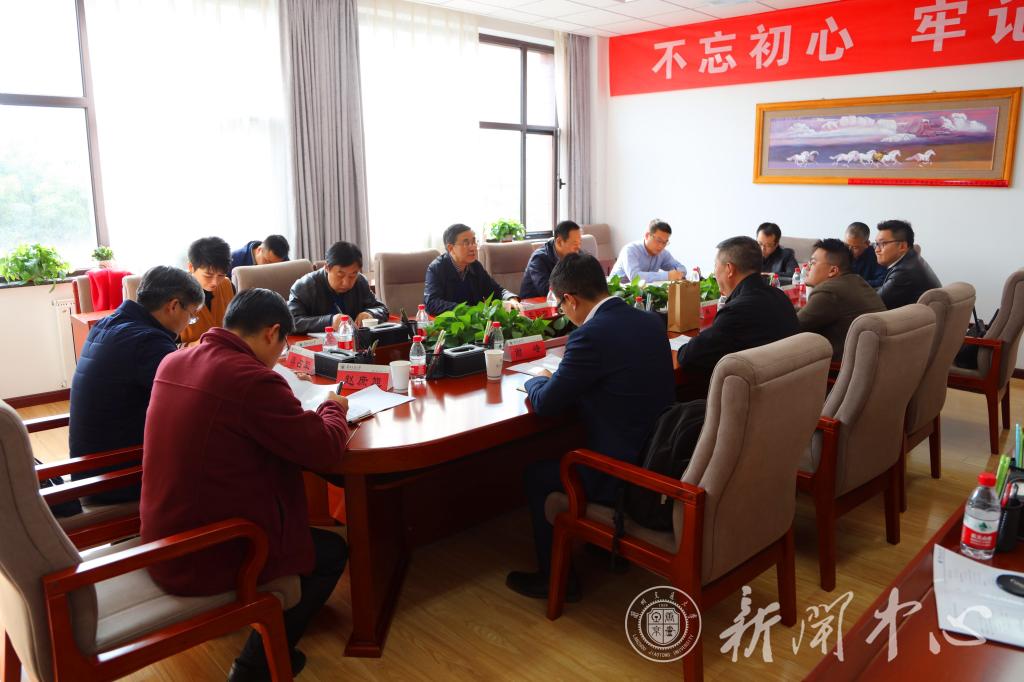 校长李引珍会见华为甘肃代表处来访团