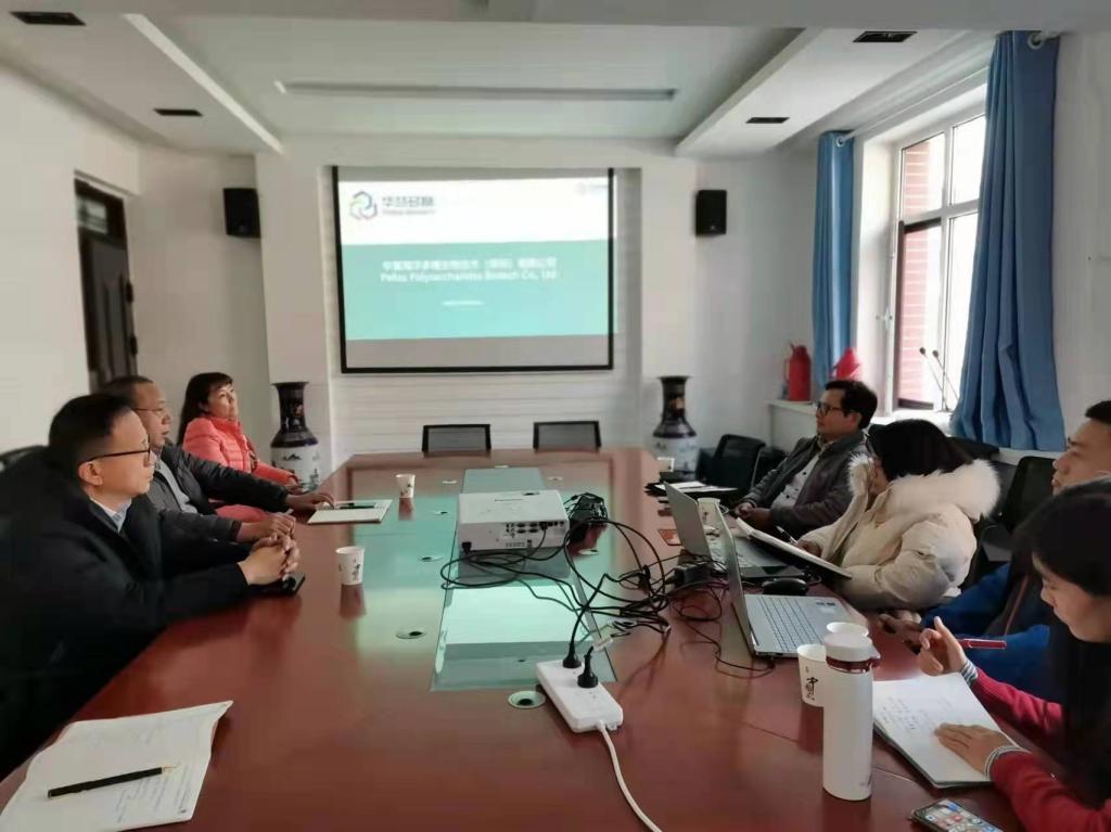 深圳华慧海洋多糖公司来我校考察合作