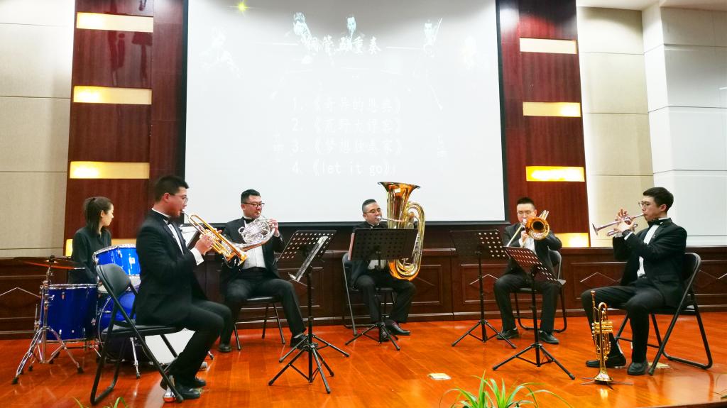 甘肃省音乐家协会管乐学会在我校举办专场音乐会