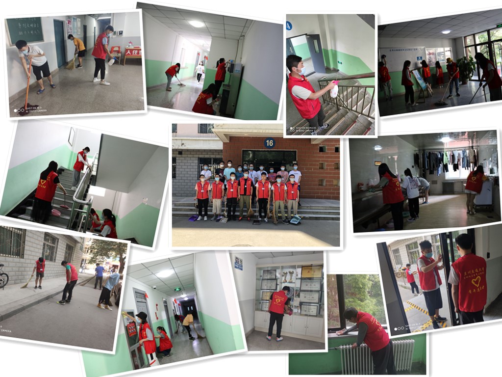 各学院积极开展“防疫有我、爱卫同行”爱国卫生专项行动（三）