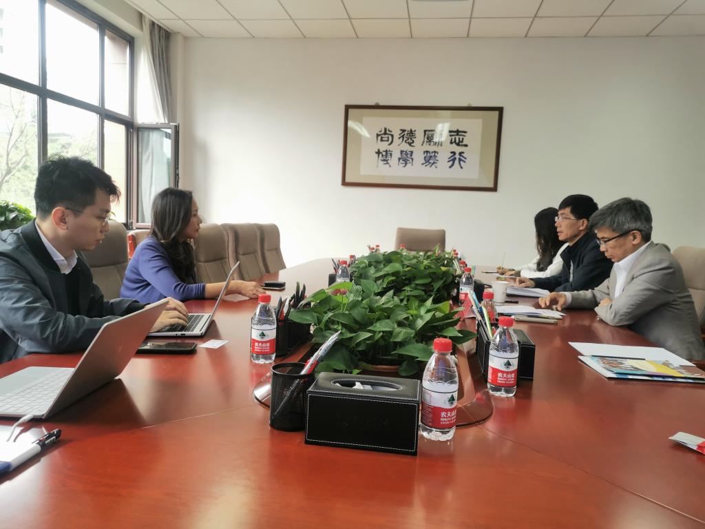 新加坡南洋理工大学代表团来校访问