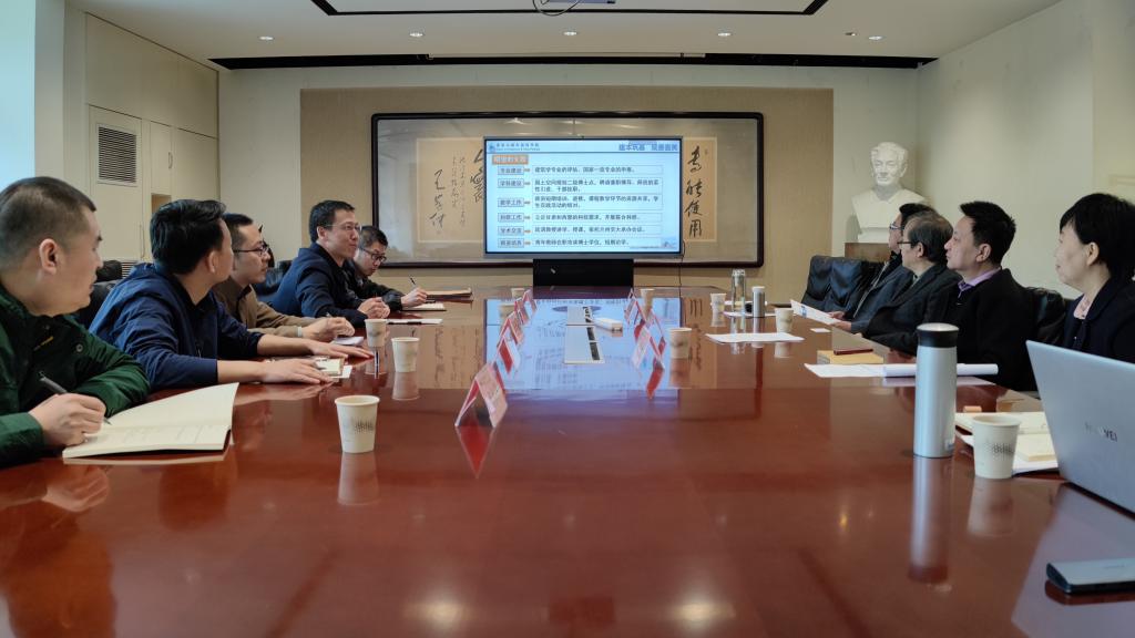 我校建筑学院赴天津大学建筑学院调研交流