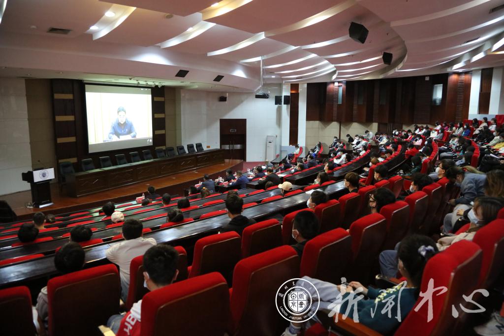 【党史学习教育】我校师生参加甘肃省高校系统党史学习教育宣讲视频会