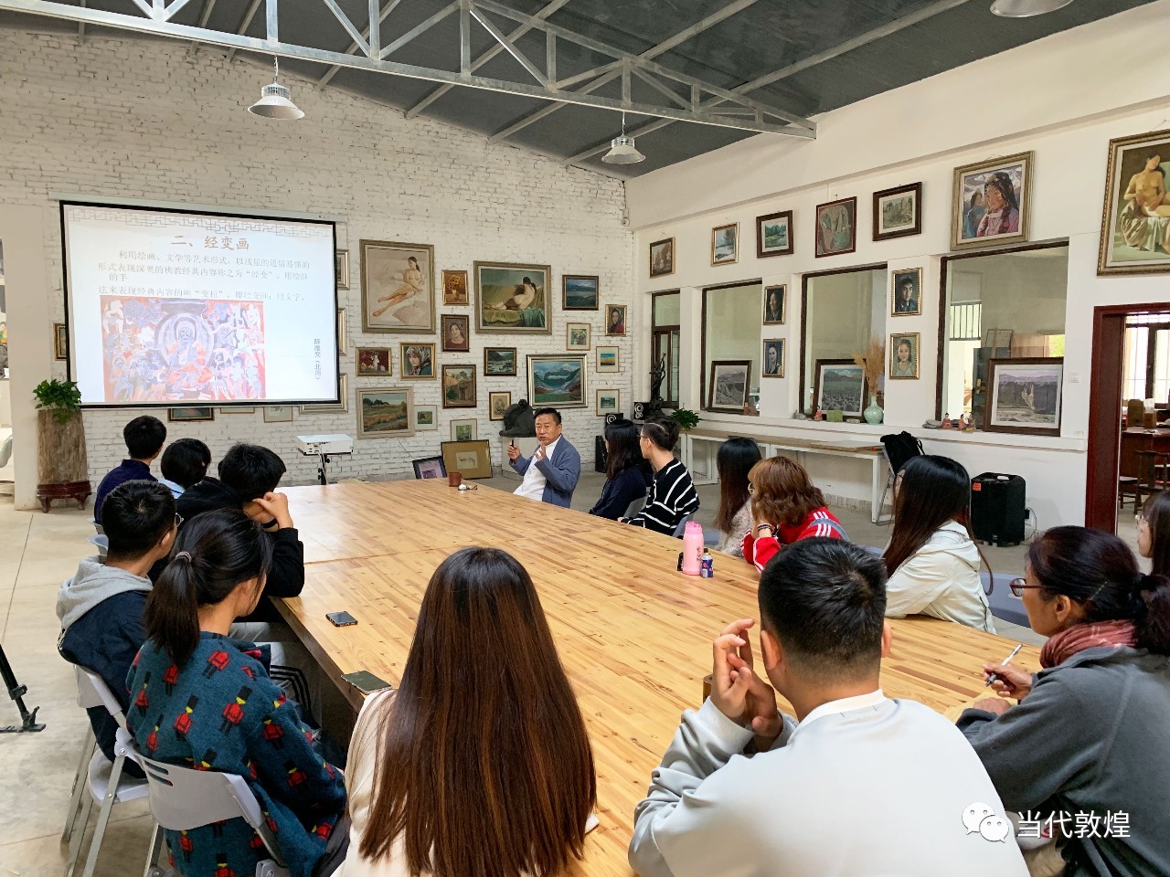 兰州交大学子赴敦煌莫高里工匠村探寻工匠精神