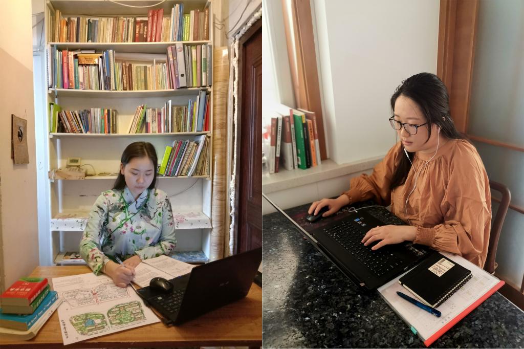 疫情隔千里，“云上”学不停