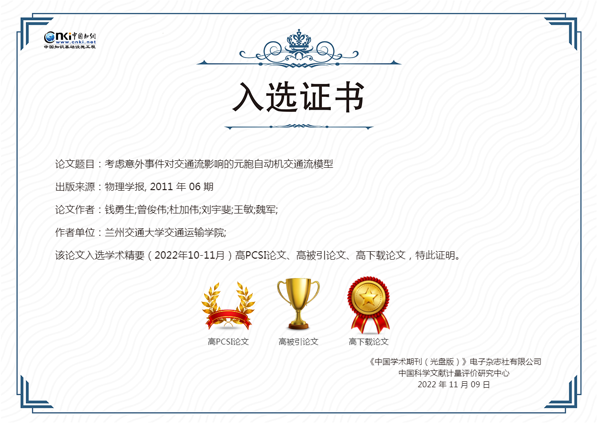 我校600篇论文入选中国知网高影响力论文