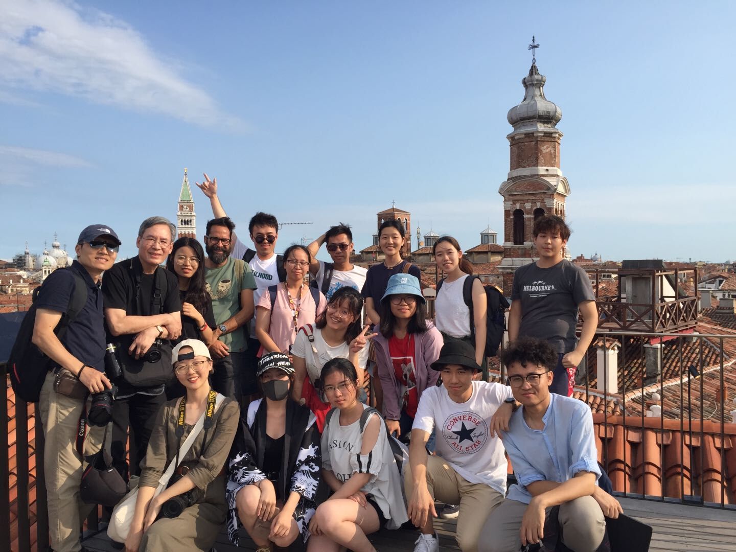 我校学生参加美国依阿华州立大学暑期罗马设计工作坊