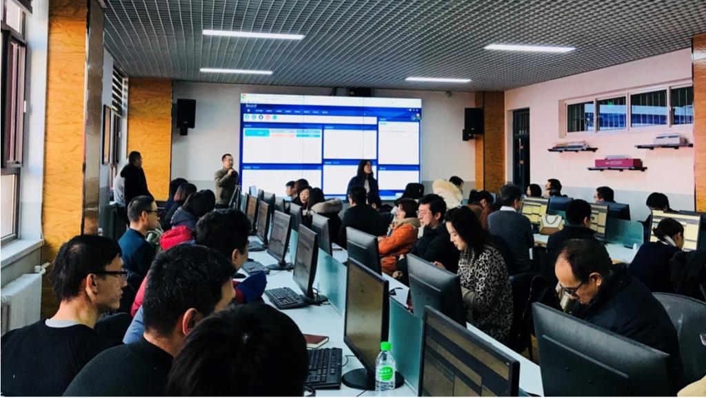 我校智慧校园建设取得初步成效