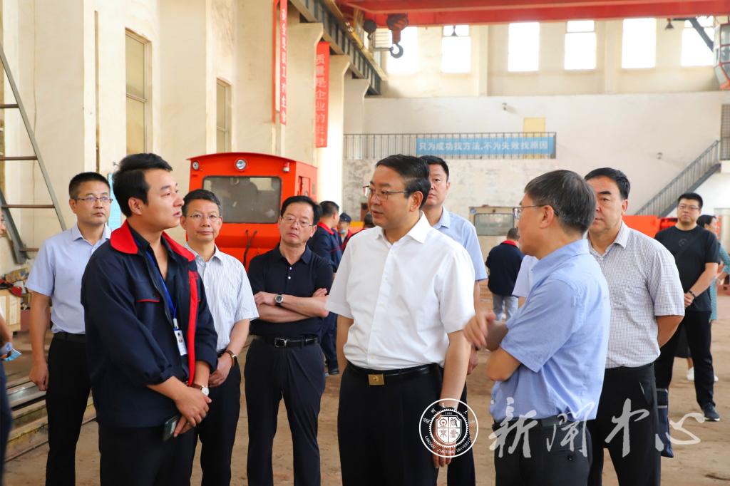 副省长张世珍调研兰州交通大学科技园