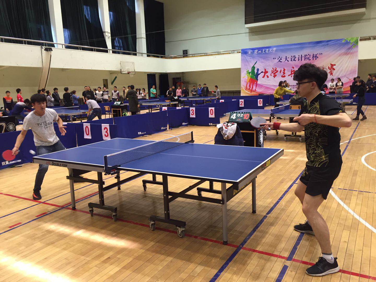 我校举办首届“交大设计院杯”乒乓球比赛