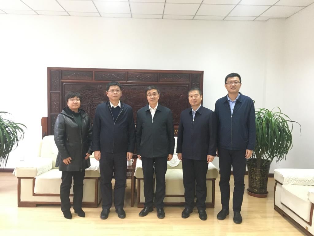 中国铁建股份有限公司科技创新部一行来我校交流访问