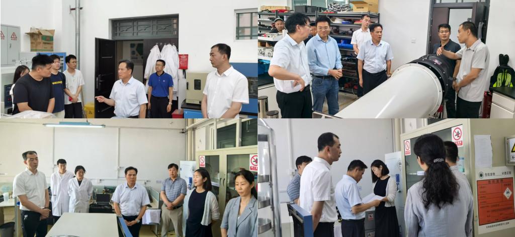 校党委书记狄生奎深入实验室开展安全检查